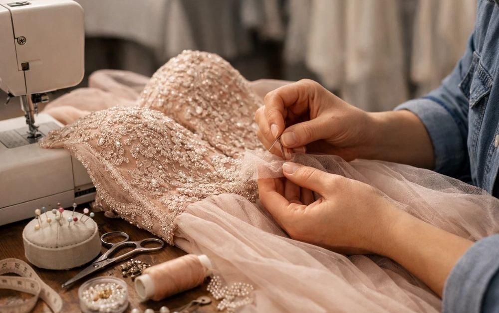 Assess the Damage of Dress Repair