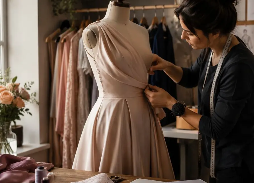 What to Expect from Custom Dressmaking Services in Al Barari?