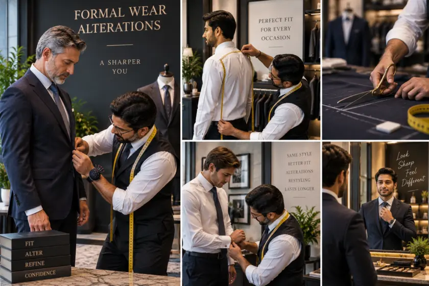 Formal Wear Alterations in JVT | Suits & Gowns | Thread & Stitches